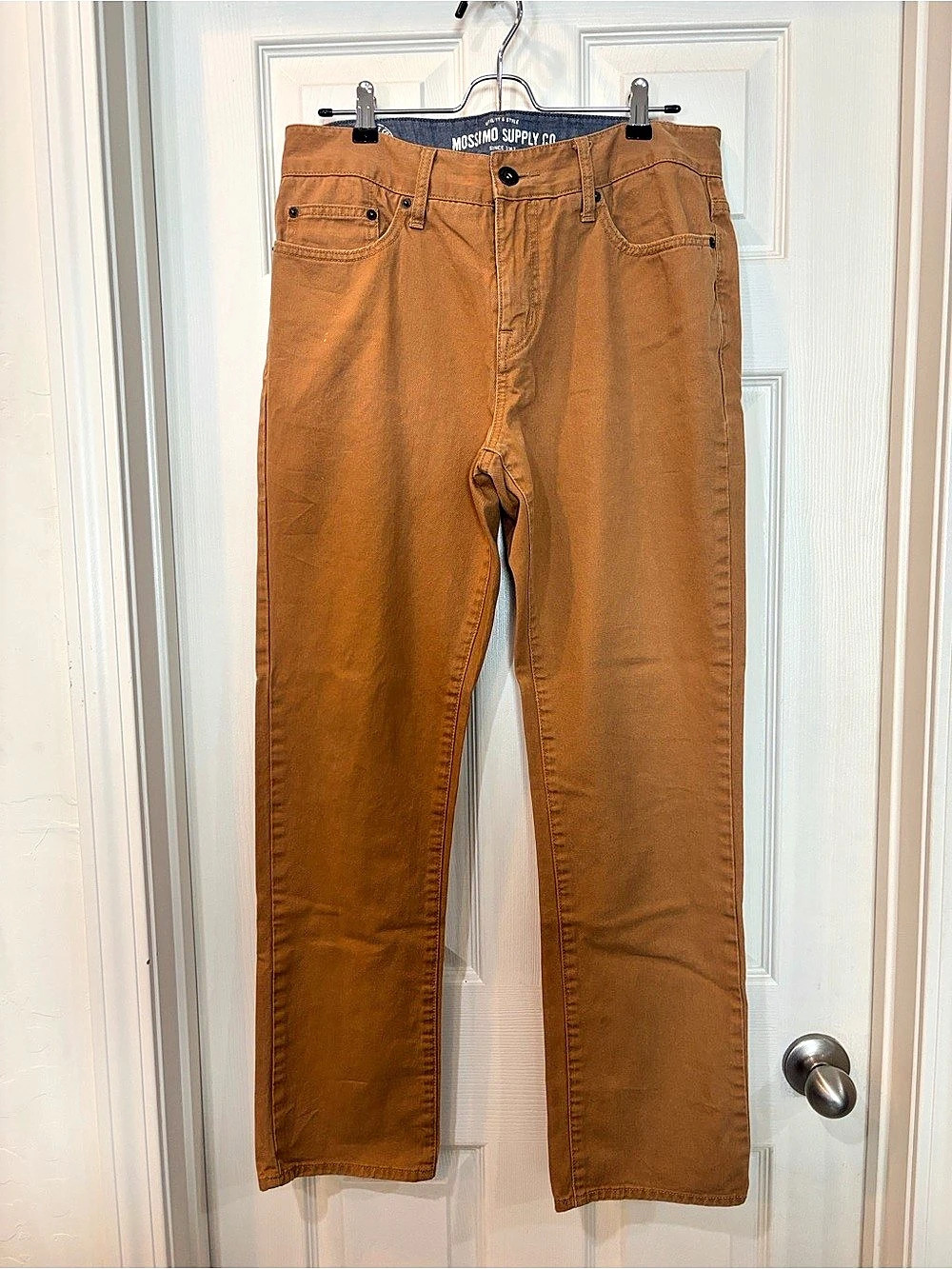 Mossimo Supply Co. Slim Fit Chino. Brown Waist 32 Length 32